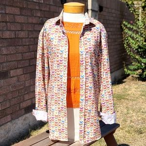 Viva España butterfly blouse